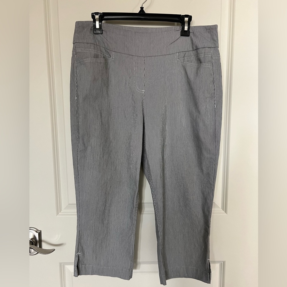 Pinstriped Pants